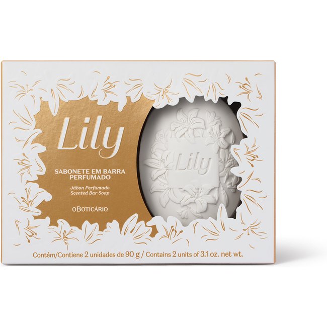Sabonete em Barra Perfumado Lily 2x90g
