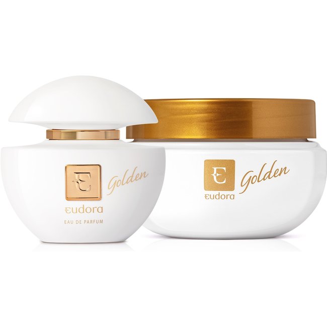 Combo Eudora Golden: Eau de Parfum 75ml + Creme Acetinado Corporal 250g