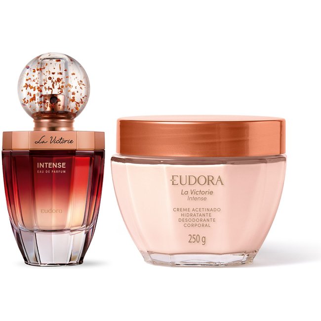 Combo La Victorie Intense: Eau de Parfum 75ml + Creme Acetinado 250g