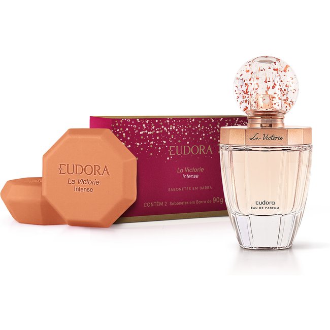 Combo La Victorie: Eau de Parfum 75ml + Sabonete em Barra 2x90g