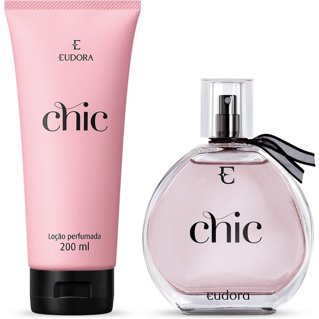 Combo Chic: Desodorante Colônia 95ml + Loção Hidratante Desodorante 200ml