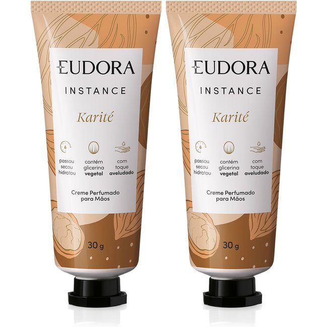 Combo Instance Karité: Creme para Mãos 2x30g