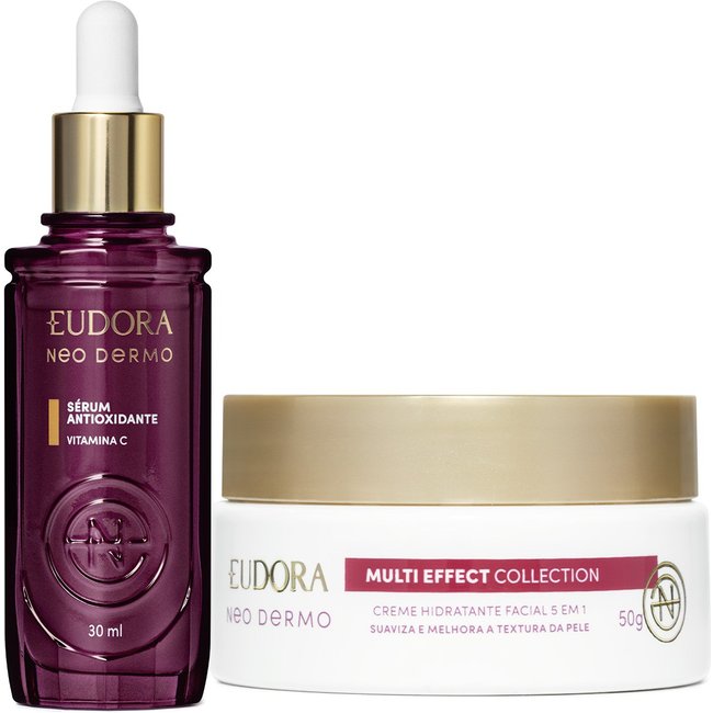 Combo Neo Dermo: Sérum Antioxidante 30ml + Creme Hidratante Facial 50g