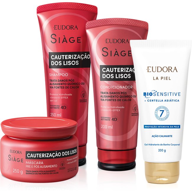 Combo Siàge e La Piel (4 Produtos)