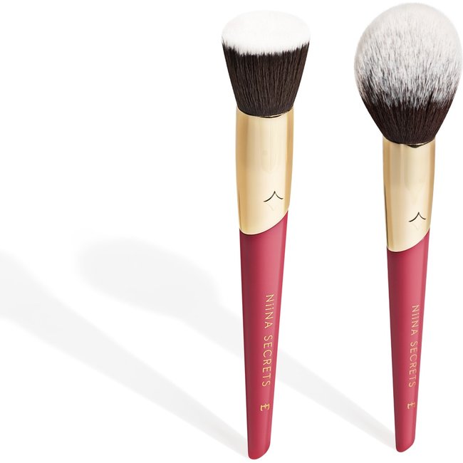 Combo Niina Secrets: Pincel para Base + Pincel para Pó