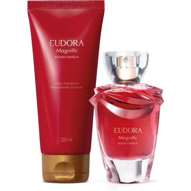 Combo Magnific Rouge Camélia: Desodorante Colônia 75ml + Loção Desodorante Hidratante 200ml