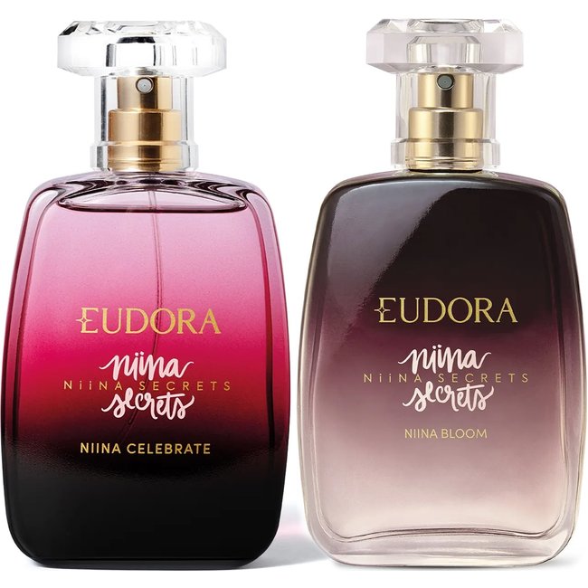 Combo Niina Secrets Desodorante Colônia: Celebrate 100ml + Bloom 100ml