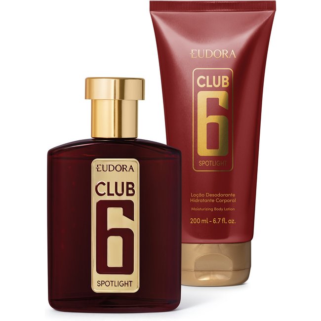 Combo Club 6 Spotlight: Desodorante Colônia 95ml + Loção Hidratante Corporal 200ml