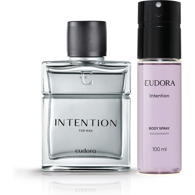 Combo Intention: Colônia Desodorante 100ml + Body Spray 100ml