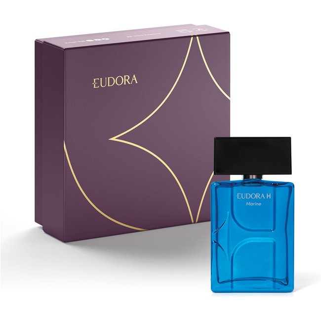Combo Eudora H Marine: Desodorante Colônia 100ml + Caixa