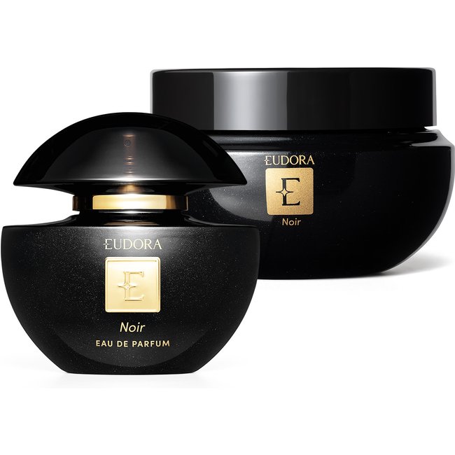 Combo Eudora Noir Eau De Parfum 75ml + Creme Hidratante Desodorante Corporal Noir 250g