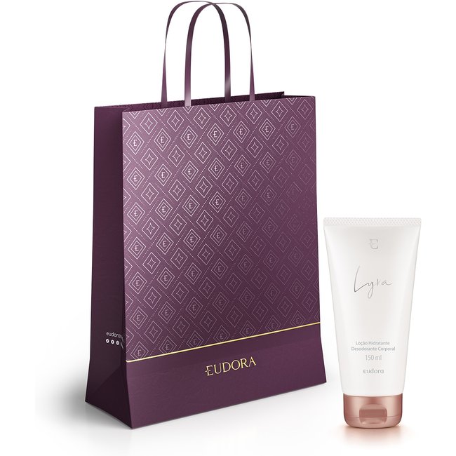 Combo Lyra Presente: Loção Hidratante Corporal 150ml + Sacola Eudora