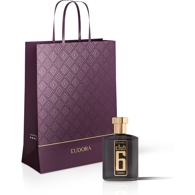 Combo Desodorante Colônia Club 6 Cassino 95ml + Sacola M