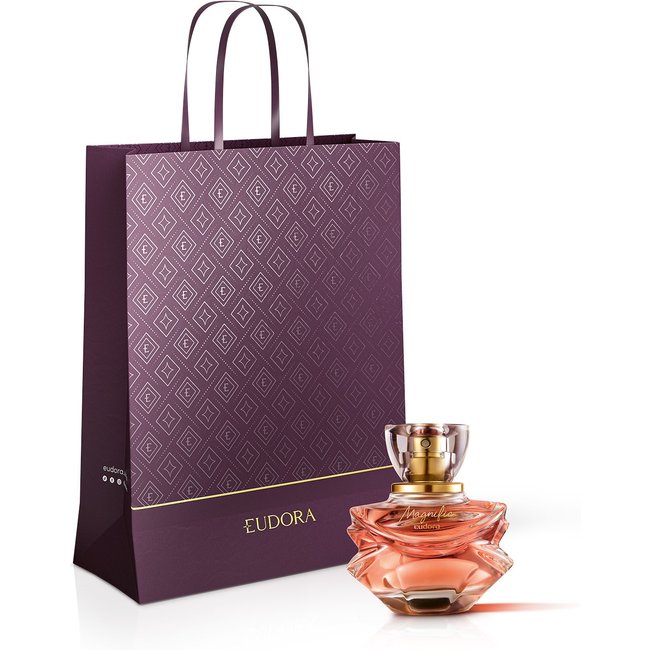 Combo Presente Natal Magnific: Eau De Parfum 75ml + Sacola
