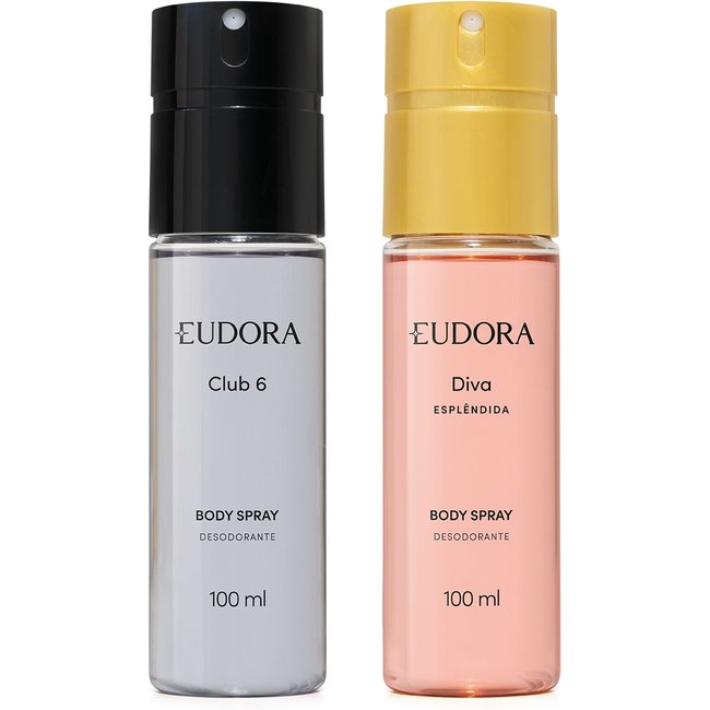 Kit Eudora Club 6 Diva Esplêndida (2 Produtos)