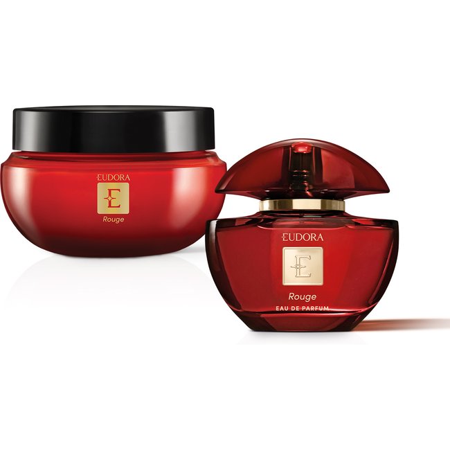 Combo Eudora Rouge: Eau de Parfum 75ml + Creme Desodorante Hidratante Corporal 250g