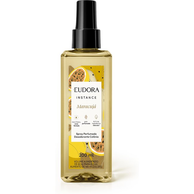 Spray Perfumado Desodorante Colônia Instance Maracujá 200ml