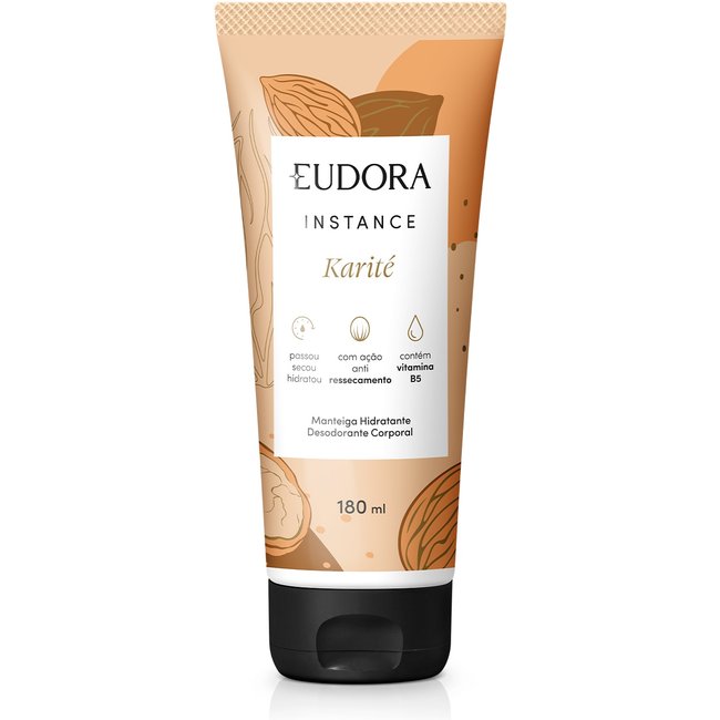 Manteiga Hidratante Desodorante Corporal Instance Karité 180ml