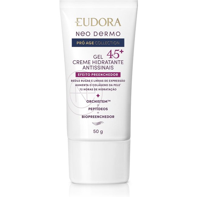 Gel Creme Hidratante Facial Antissinais 45+ Neo Dermo Pró Age Collection 50g