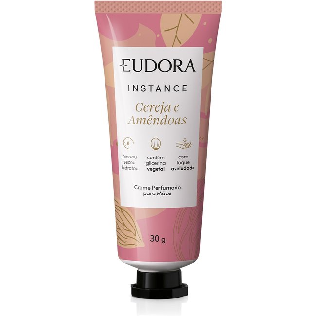 Creme Perfumado para Mãos Instance Cereja e Amêndoas 30g