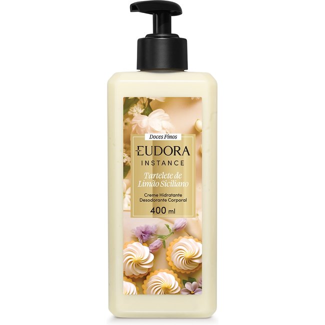 Creme Hidratante Desodorante Corporal Instance Tartelete de Limão Siciliano 400ml