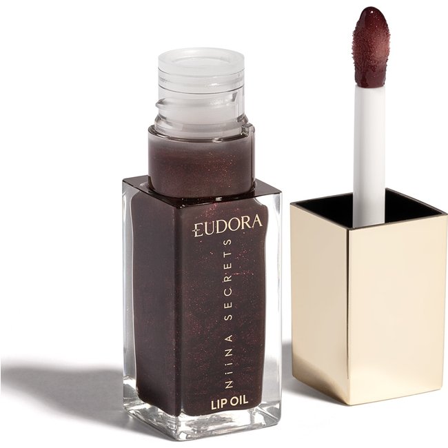 Lip Oil Shine Flowers Rosa Negra Niina Secrets 7ml