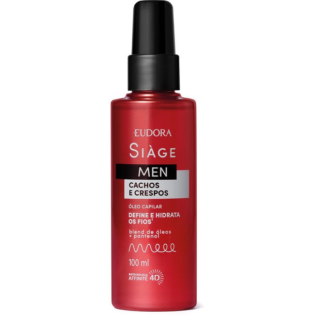 Óleo Capilar Siàge Men Cachos e Crespos 100ml