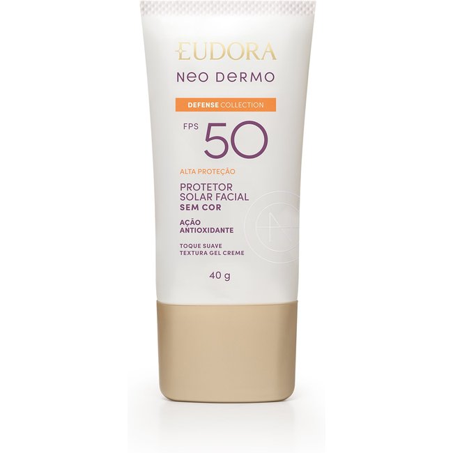 Protetor Solar Facial Sem Cor Neo Dermo FPS 50 40g