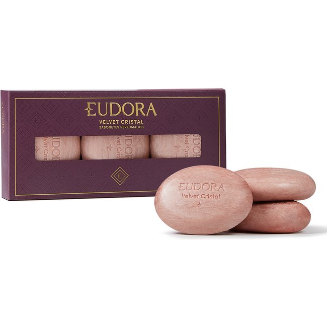 Kit Presente Sabonete em Barra Velvet Cristal 3x85g