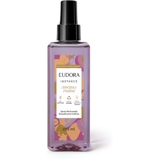 Spray Perfumado Desodorante Colônia Instance Ameixa e Praliné 200ml