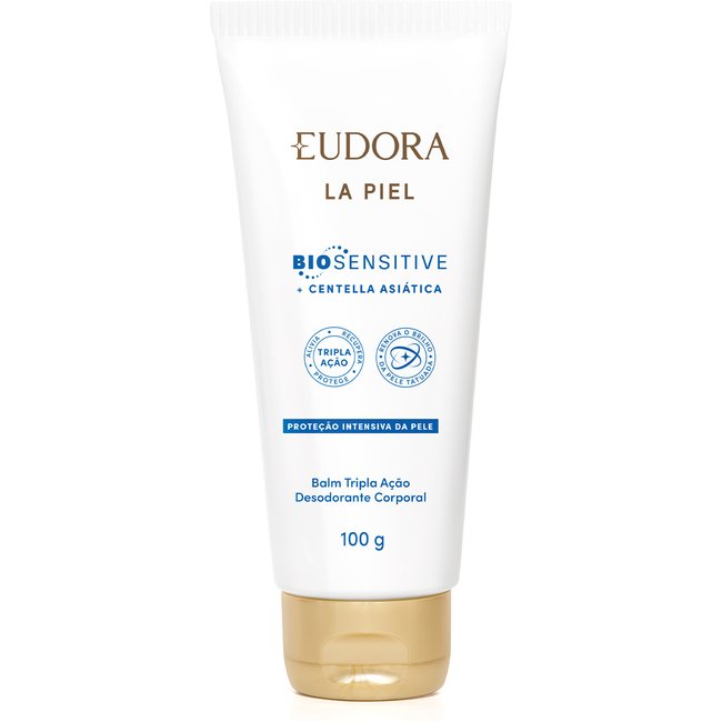 Balm Tripla Ação Desodorante Corporal La Piel Biosensitive + Centella Asiática 100g