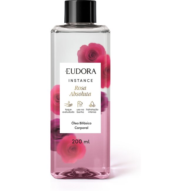 Óleo Bifásico Corporal Instance Rosa Absoluta 200ml
