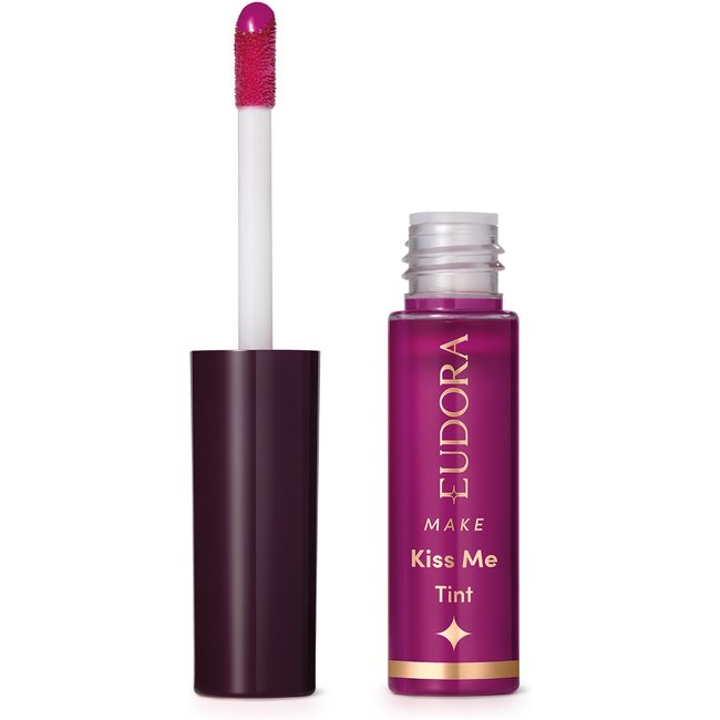 Batom Líquido Rosado Energy Eudora Make Tint Mood 5,5ml