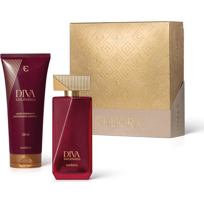 Kit Presente Natal Eudora Diva Esplêndida