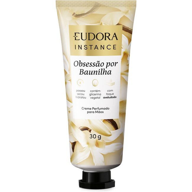 Creme Perfumado para Mãos Instance Baunilha 30g