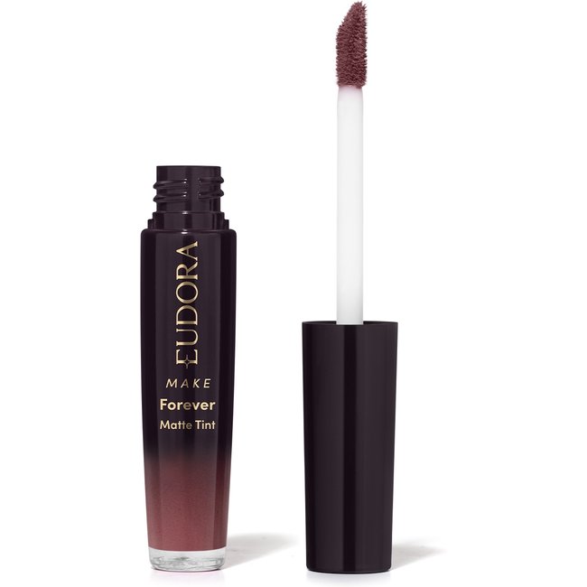 Batom Líquido Marrom Poderoso Eudora Make Forever Matte Tint 4ml