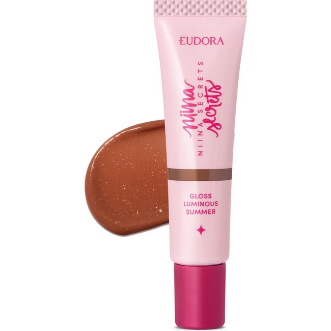 Gloss Marrom Niina Secrets Luminous Summer 12g