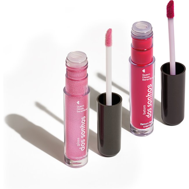 Combo Dos Sonhos: Batom Líquido Rosite 4ml + Gloss Labial Rosadex 4ml