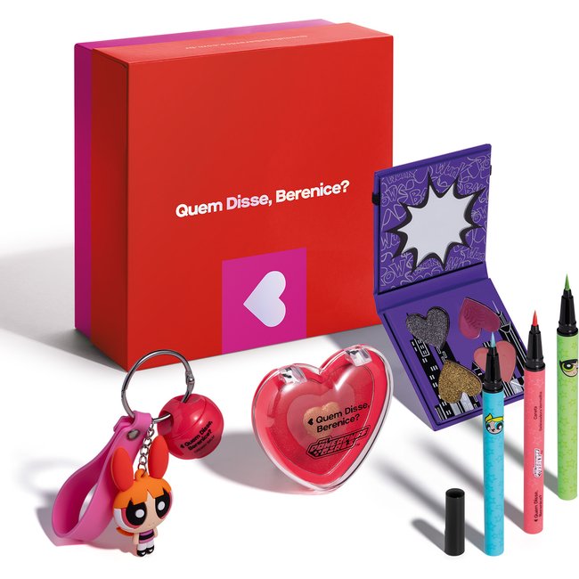 Combo Presente Maquiagem QDB As Meninas Super Poderosas (5 itens)