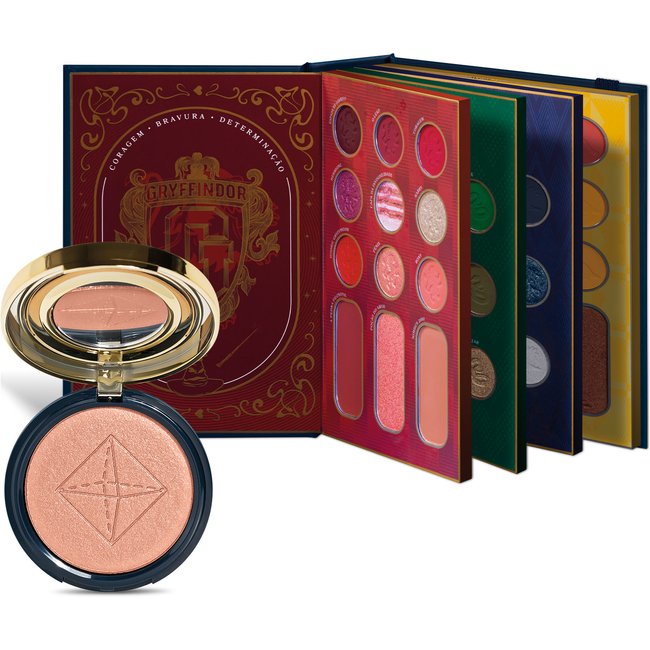 Combo Harry Potter Quem Disse, Berenice?:Paleta de Maquiagem Multifuncional 54g + Iluminador Cremoso 5g