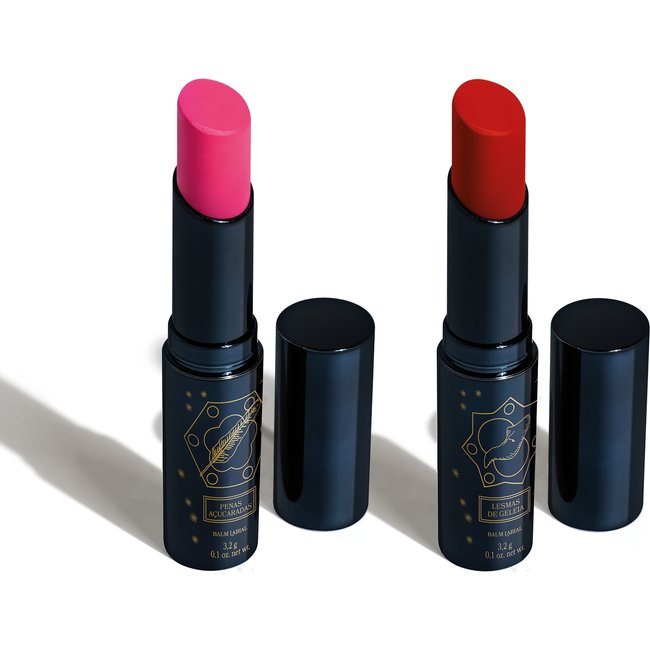 Combo Harry Potter Quem Disse, Berenice?: Balm Labial Rosa 3,2g + Balm Labial Vermelho 3,2g