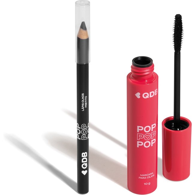 Combo POP Quem Disse, Berenice? : Máscara Para Cílios 10g + Lápis Preto Para Olhos 1,1g