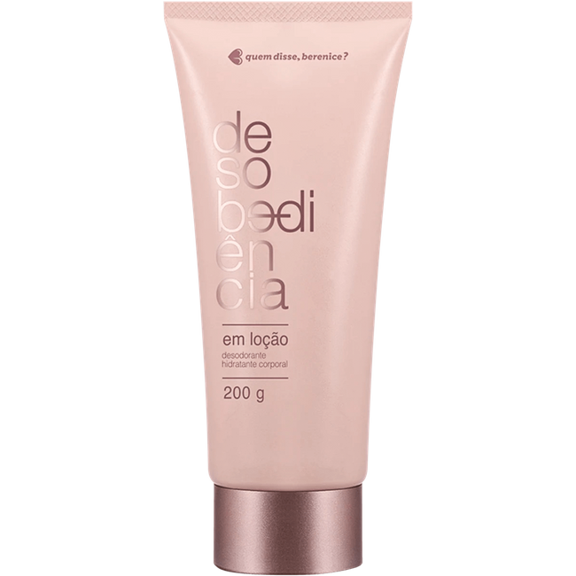 Loção Desodorante Hidratante Corporal Desobediência 200g