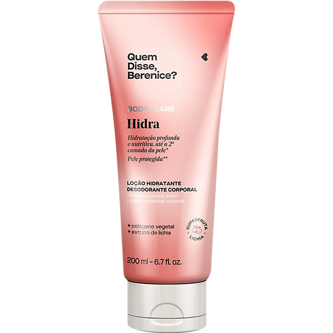 Loção Hidratante Desodorante Corporal Hidra Quem Disse, Berenice? 200ml