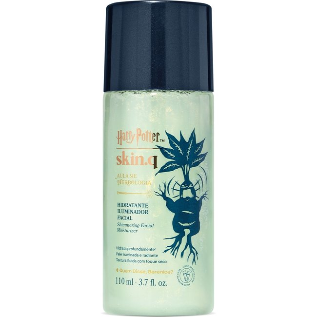 Hidratante Iluminador Facial Skin q. Harry Potter Aula de Herbologia 110ml
