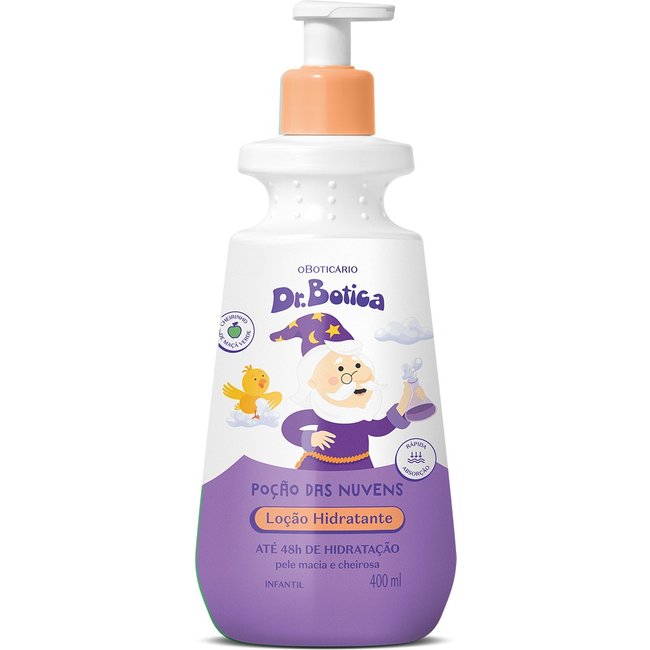 Loção Hidratante Desodorante Corporal Dr.Botica Poção das Nuvens 400ml