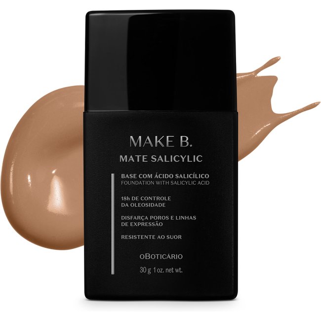 Base Líquida Cor 190 Make B. Mate Salicylic 30g