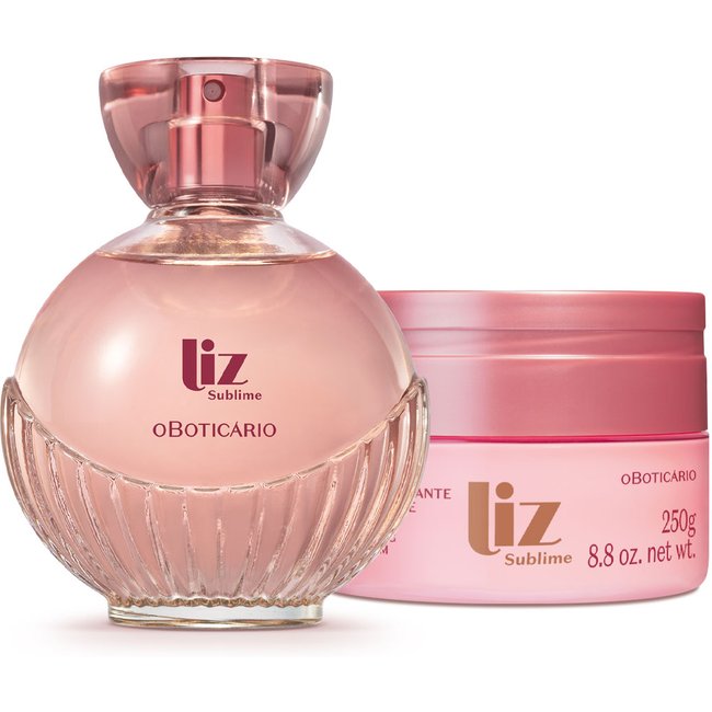 Combo Liz Sublime: Desodorante Colônia 100ml + Creme Corporal 250g