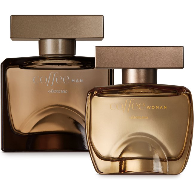 Combo Coffee Desodorante Colônia: Man 100ml + Woman 100ml