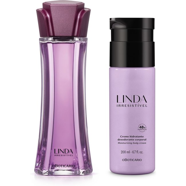 Combo Linda Irresistível: Desodorante Colônia 100ml + Loção Corporal 200ml